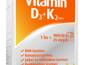 Wellcare Türkiye’de Sprey Formunda İlk Ürün Vitamin D3 Ailesine K2 Formu Eklendi.