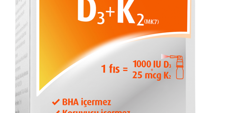 Wellcare Türkiye’de Sprey Formunda İlk Ürün Vitamin D3 Ailesine K2 Formu Eklendi.