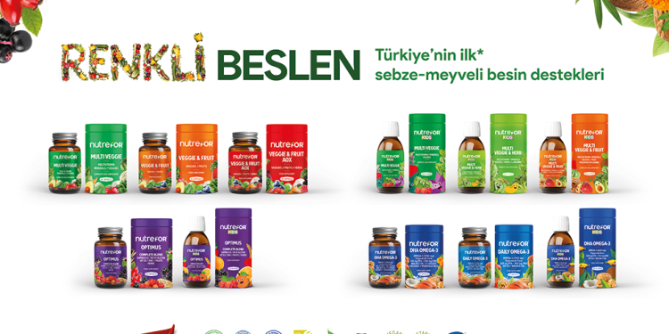 Besin Destekleri Pazarına Renk Geldi: Nutrefor® ile Renkli Beslen!
