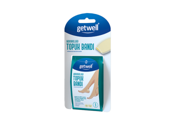 Ayakkabı vurması ve su toplamasının önüne Getwell Topuk Bandı ile geçin