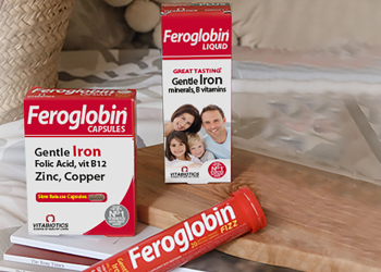 Vitabiotics’ten Mideyi Rahatsız Etmeyen Demir Desteği Feroglobin®