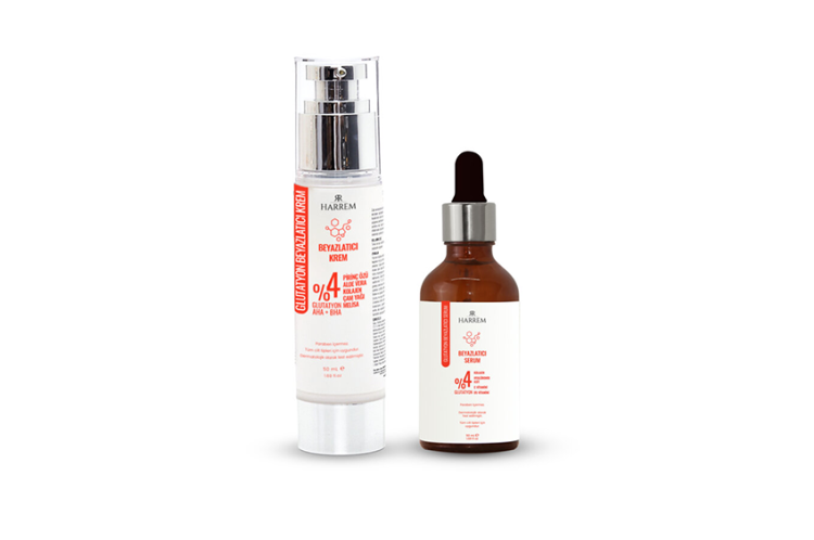 Türkiye’de Bir İlk Harrem Glutatyon Beyazlatıcı Serum Ve Krem