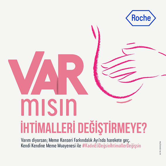Roche, Memeder ile meme kanserinde ihtimalleri değiştirmeye davet ediyor